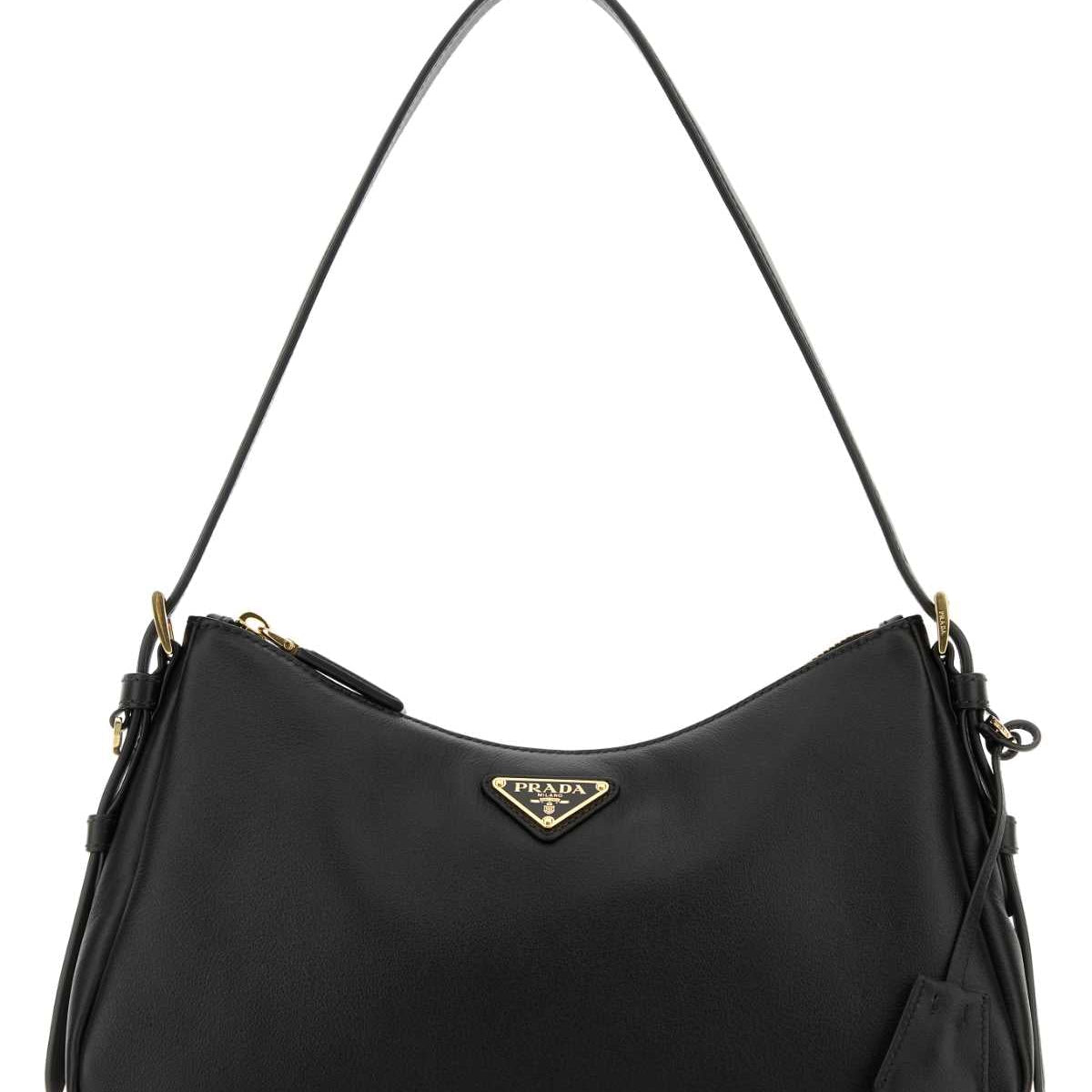 PRADA Elegant Medium Aimée Shoulder Handbag