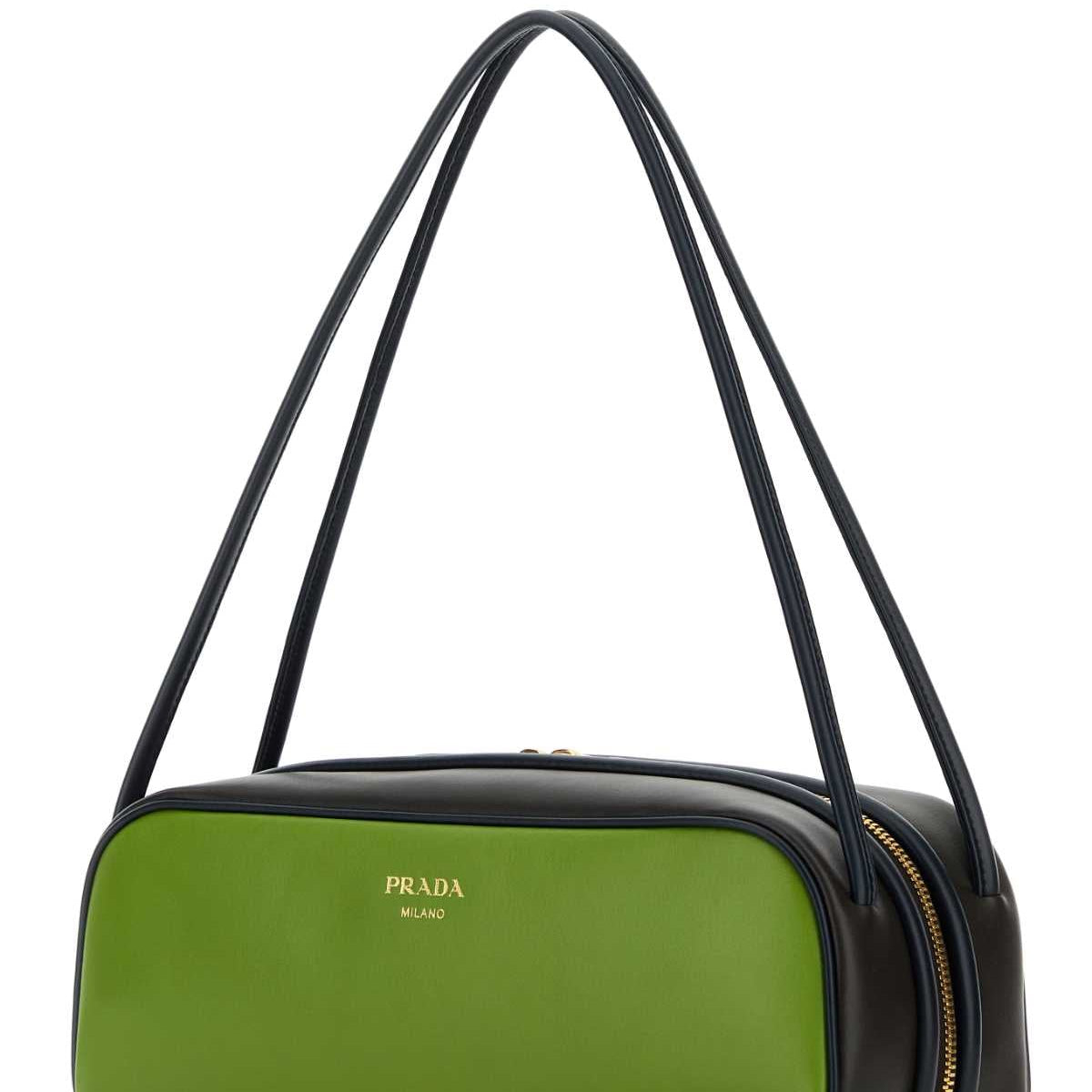 PRADA Leather Shoulder Handbag