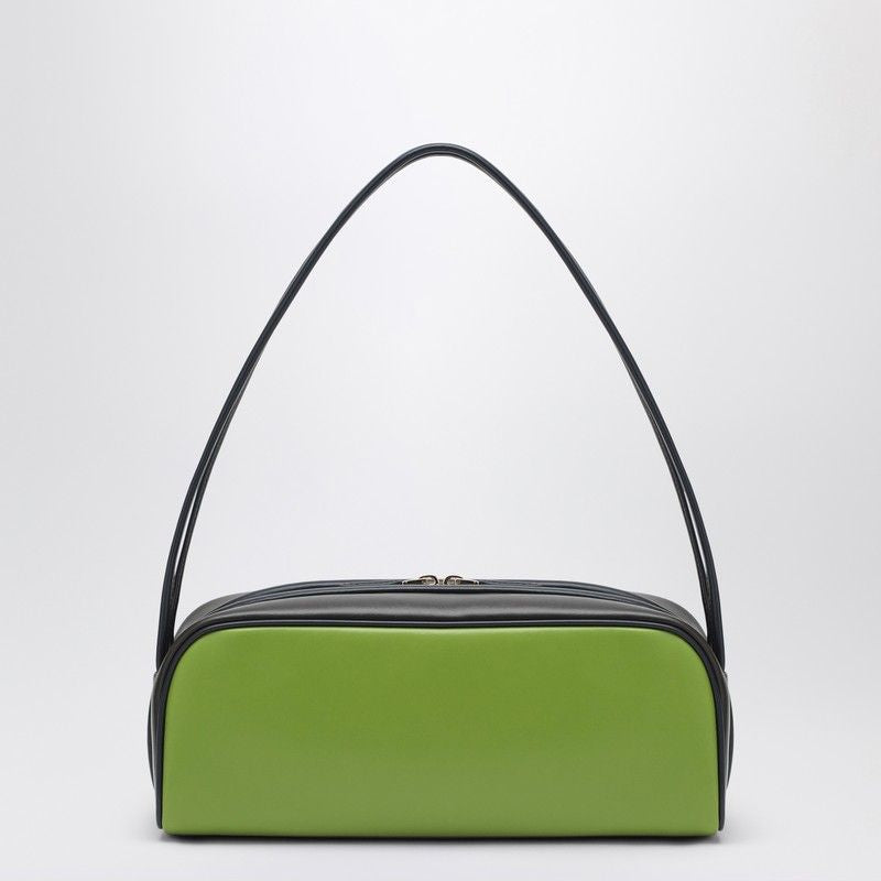 PRADA Swing Mini Leather Shoulder Handbag