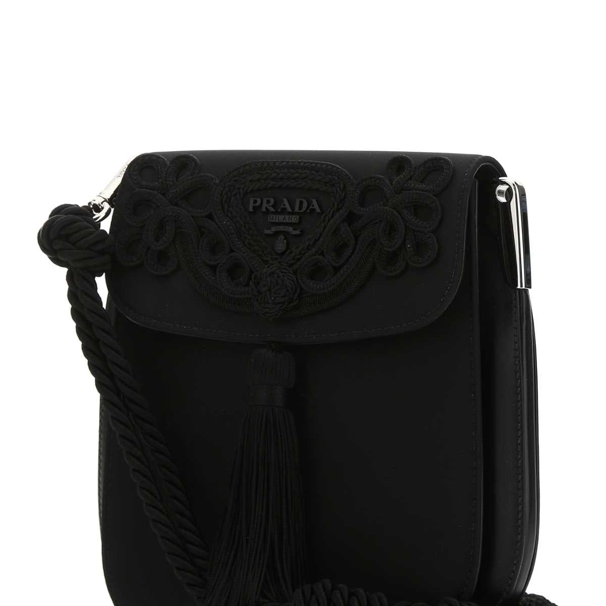 PRADA Nylon Crossbody Mini Handbag