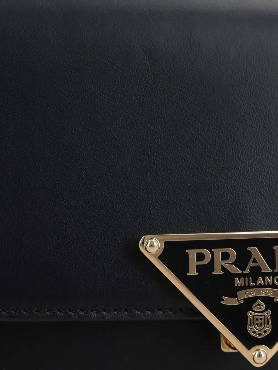 PRADA Leather Crossbody Handbag