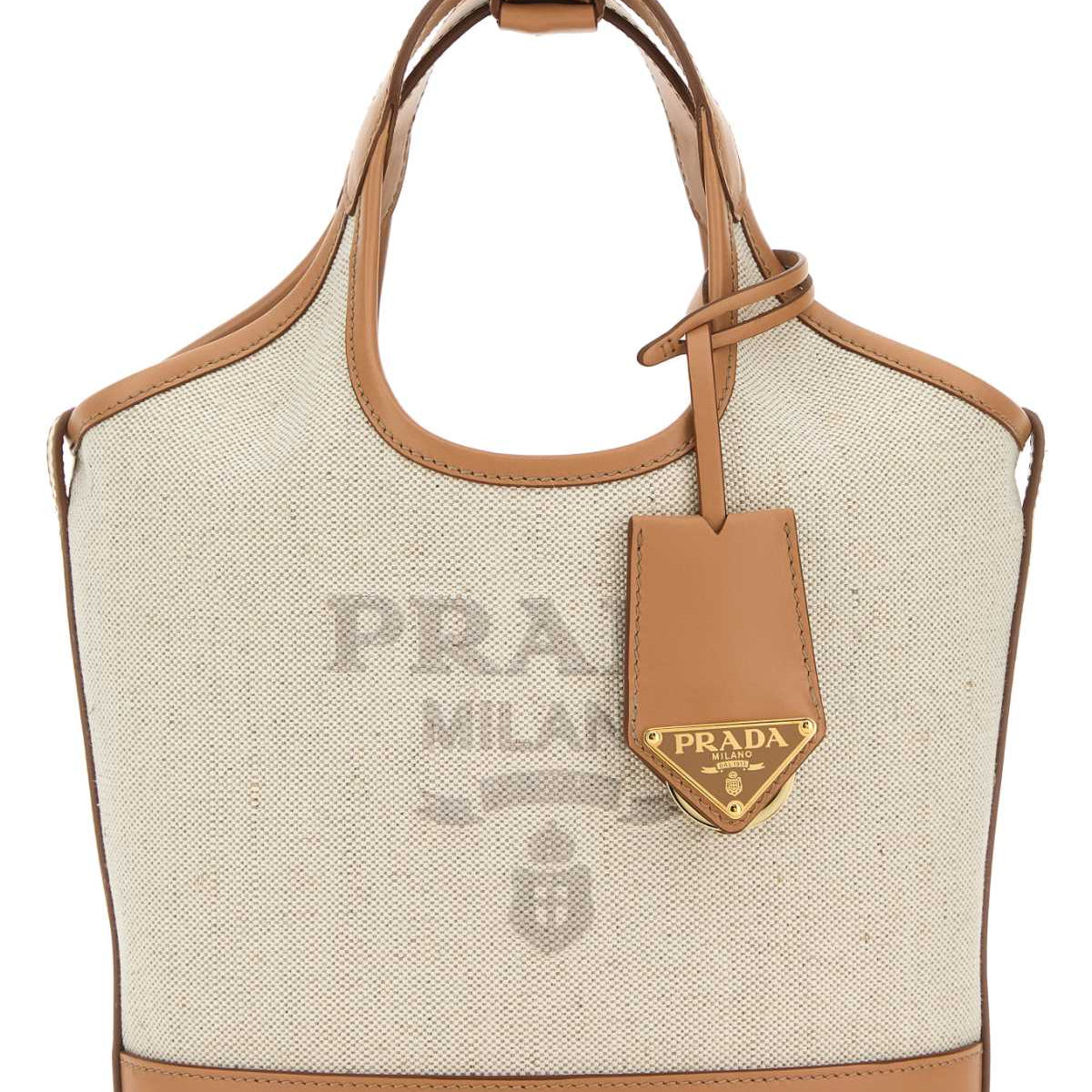 PRADA Mini Canvas Handbag