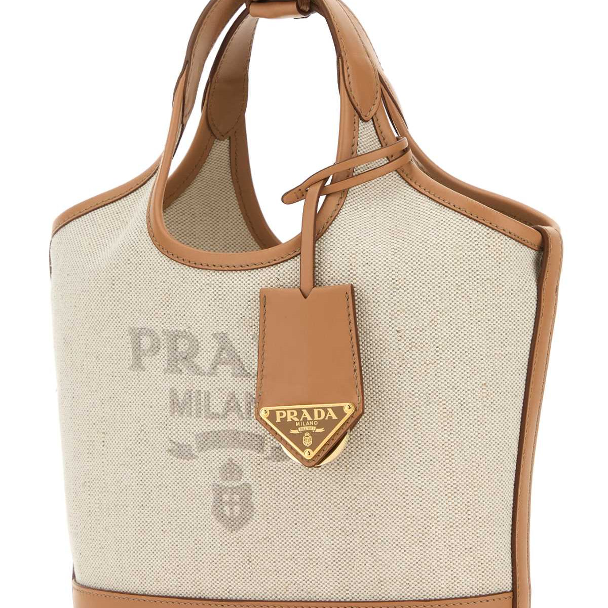 PRADA Mini Canvas Handbag