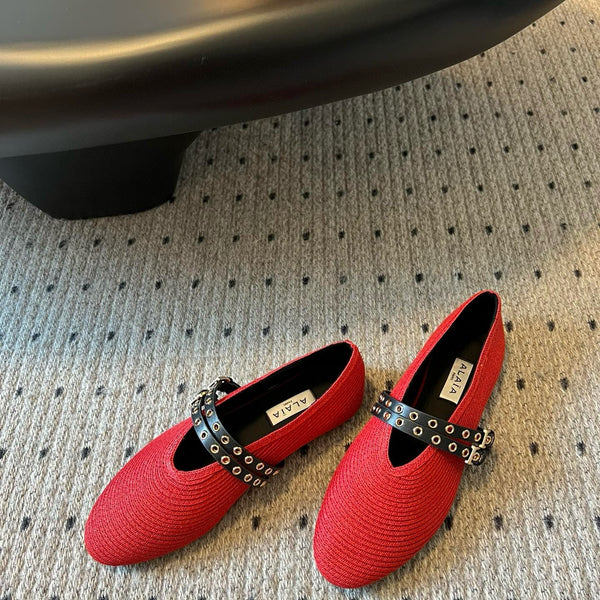 ALAIA BALLET FLATS