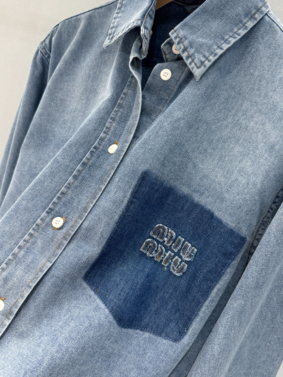 MIU M DENIM SHIRT