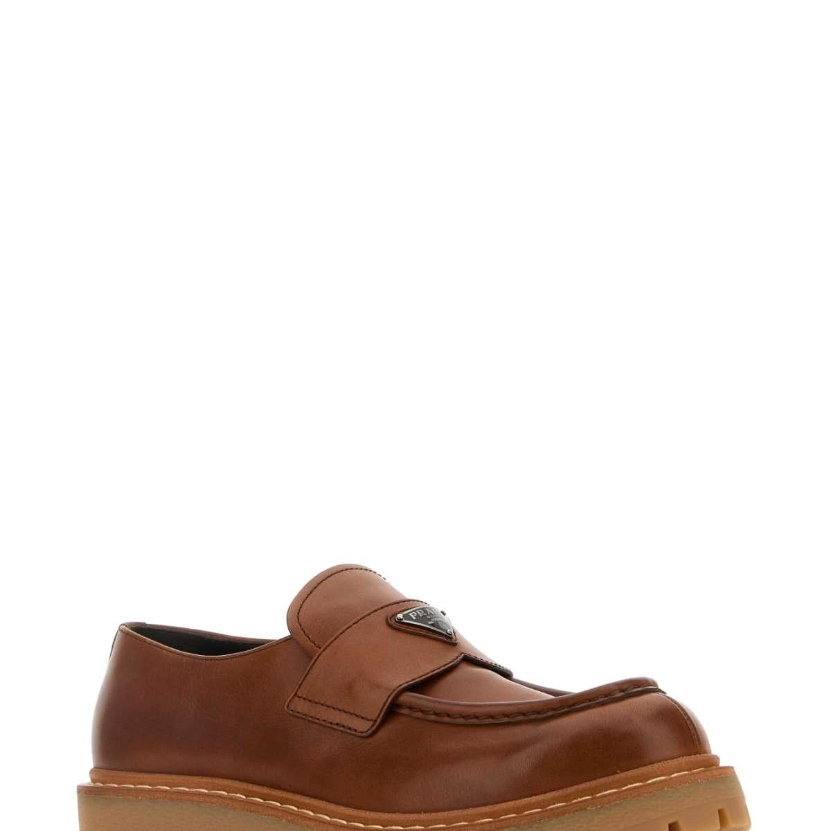 PRADA Elegant Leather Loafers for Women