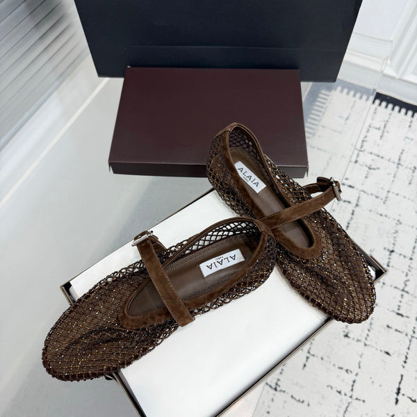 ALAIA BALLET FLATS