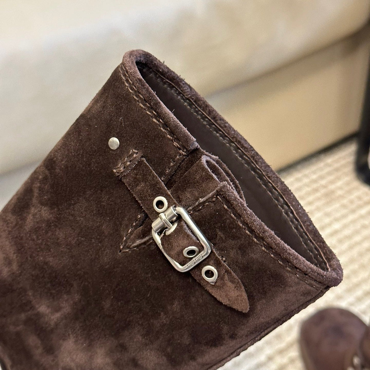 MIU M BOOTS