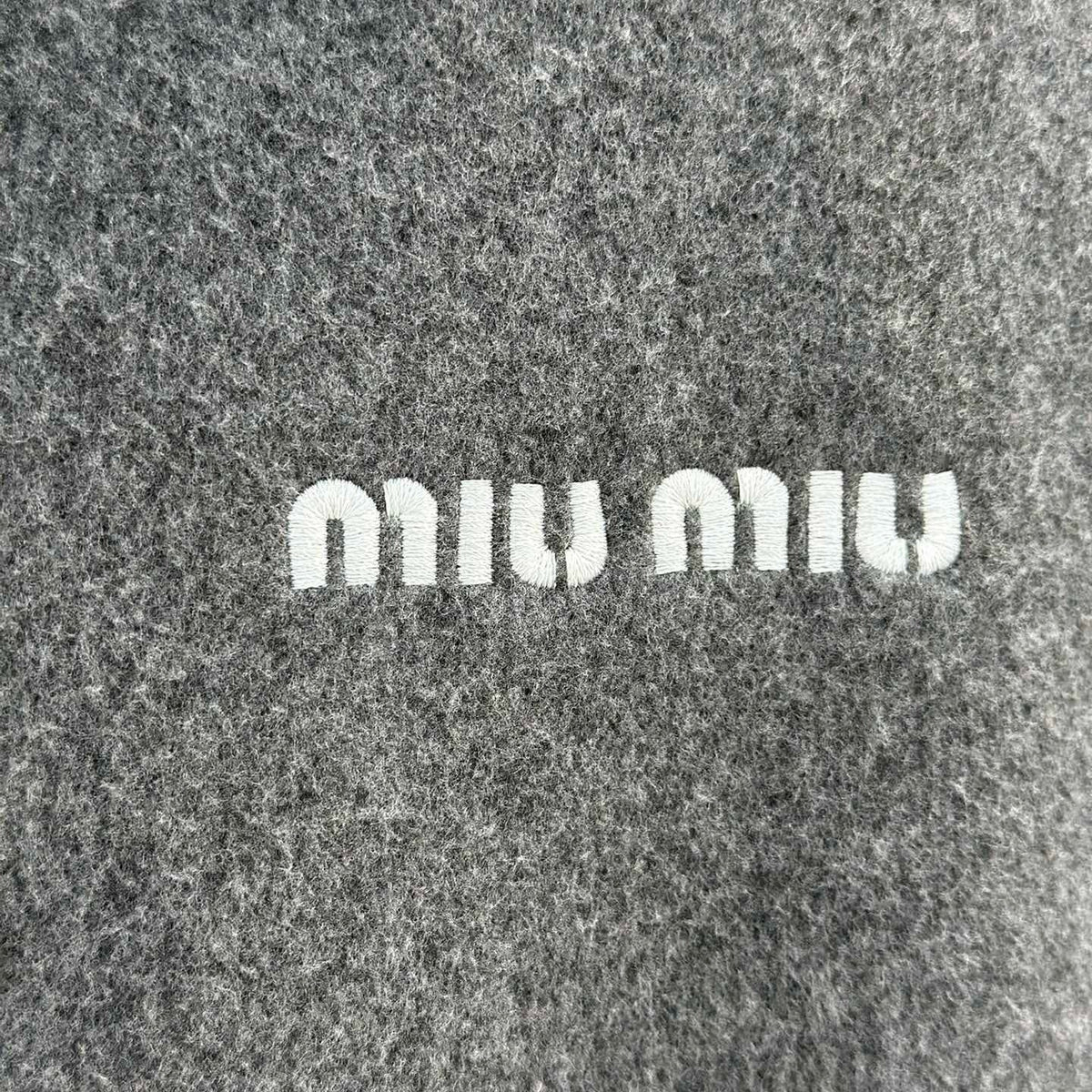 MIU M FLEECE VEST