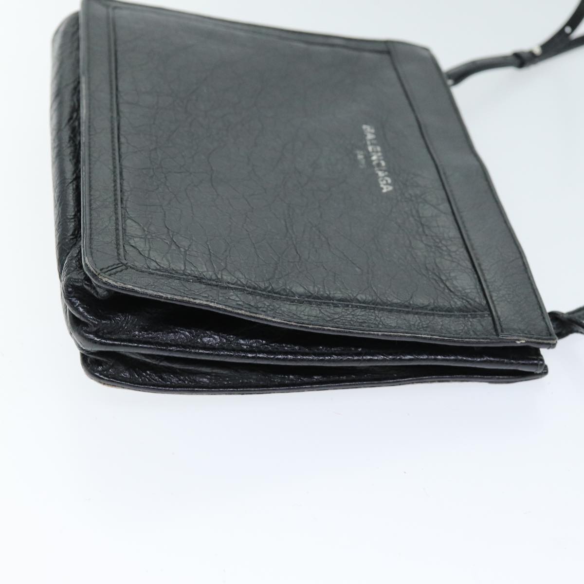 balenciaga Navy Shoulder Bag