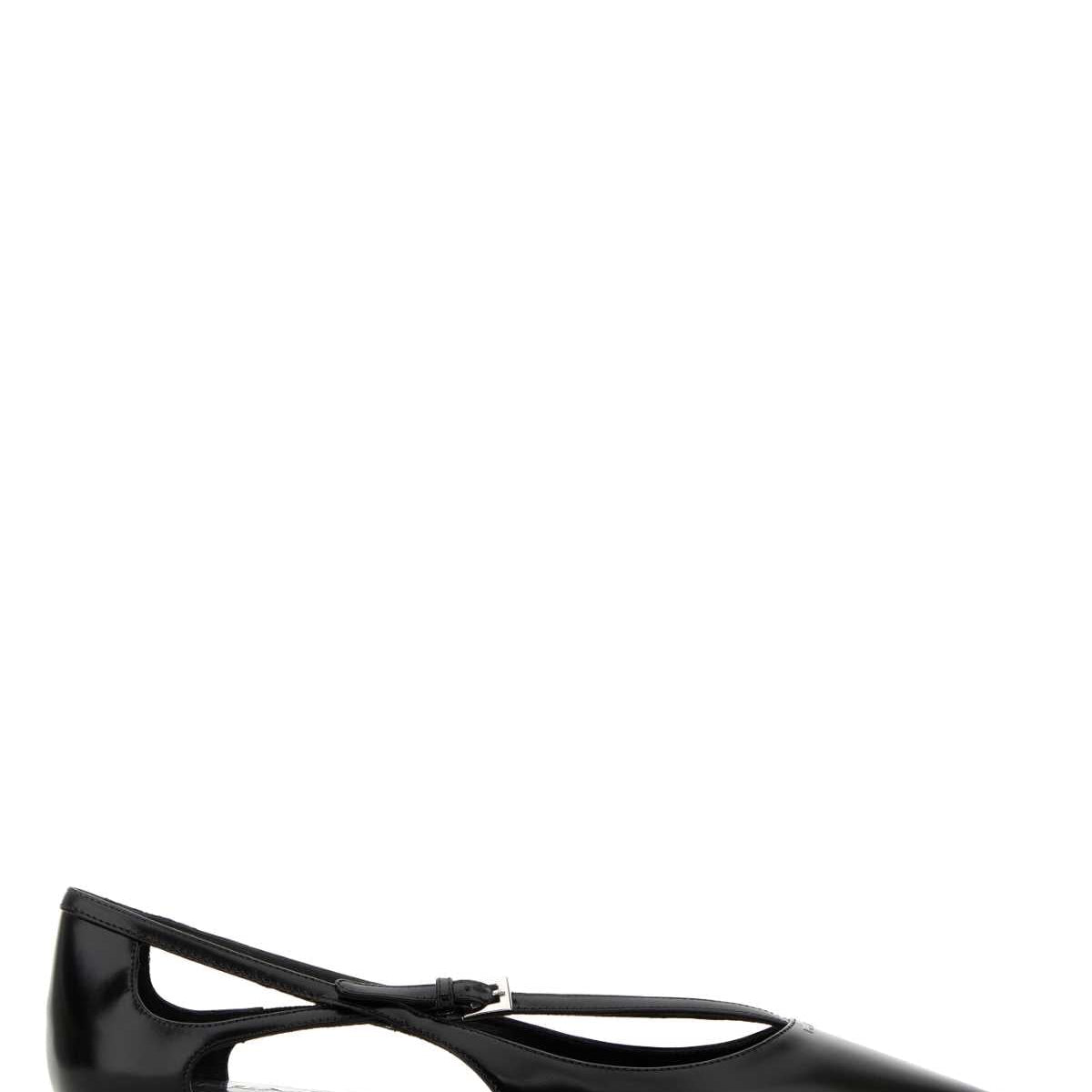 PRADA Elegant Leather Ballerinas for Women