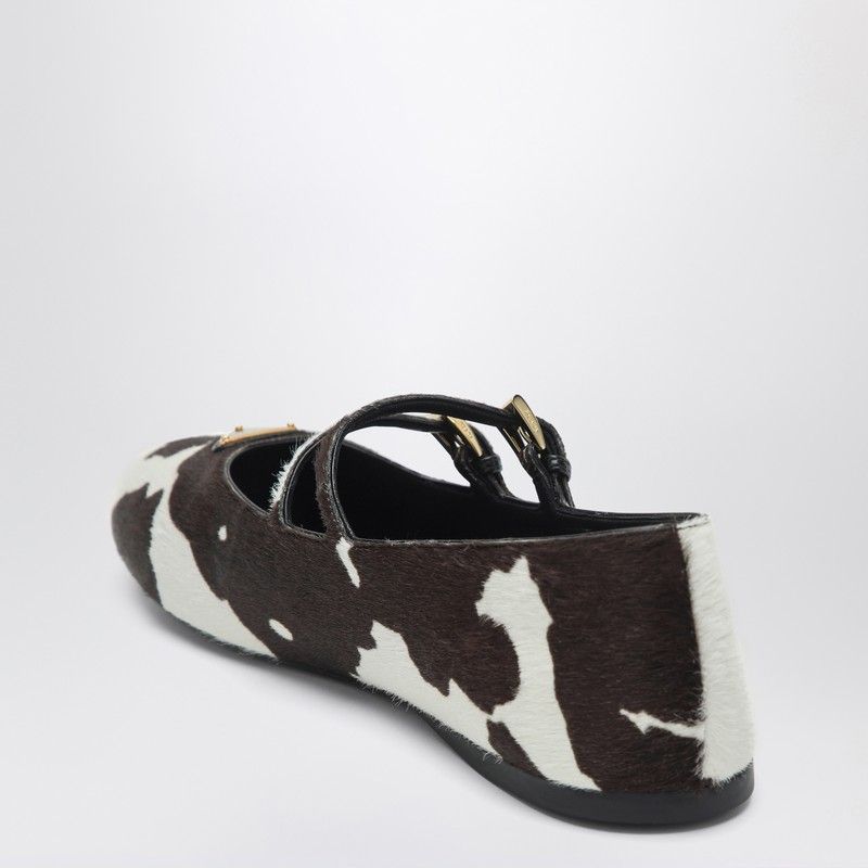 PRADA Stylish Ballerinas with Animal Print for Women