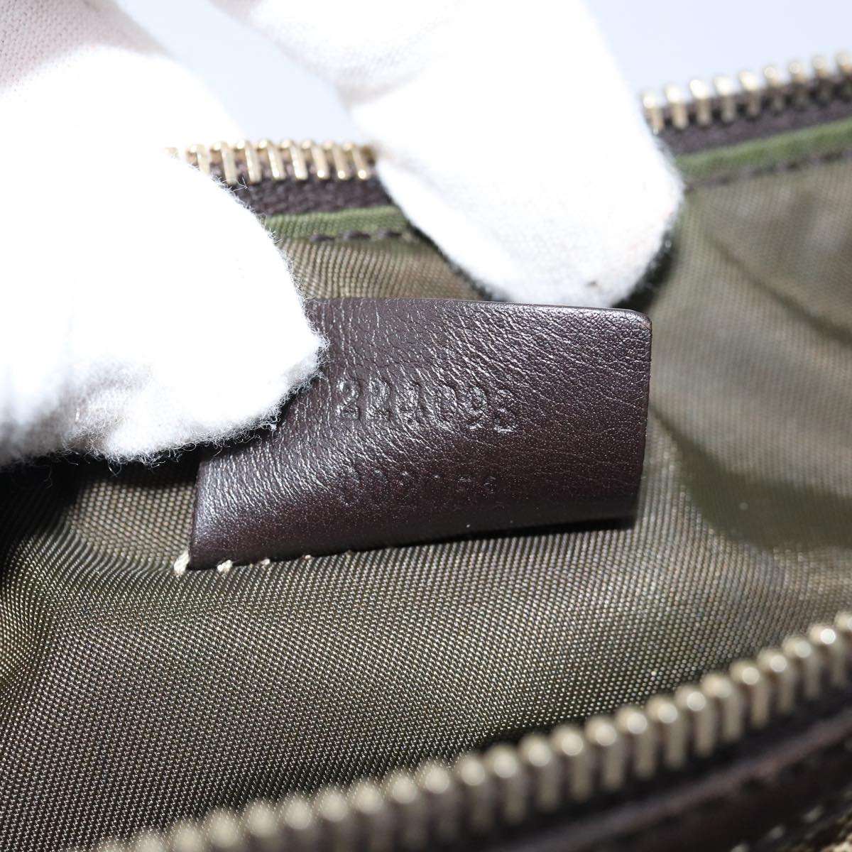 GUCCI GG canvas Clutch Bag