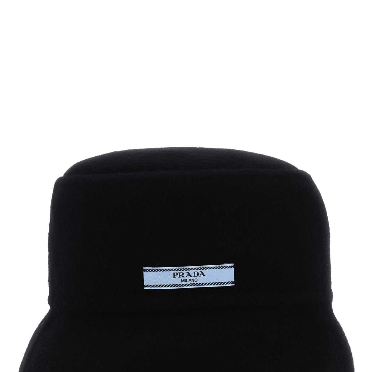PRADA Cashmere Bucket Hat for Women - Spring/Summer 2024