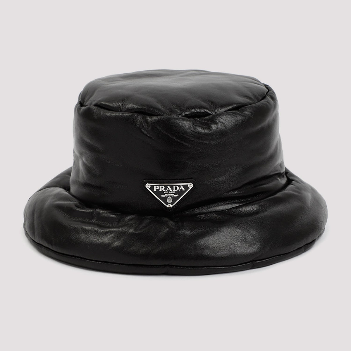 PRADA Padded Nappa Leather Hat