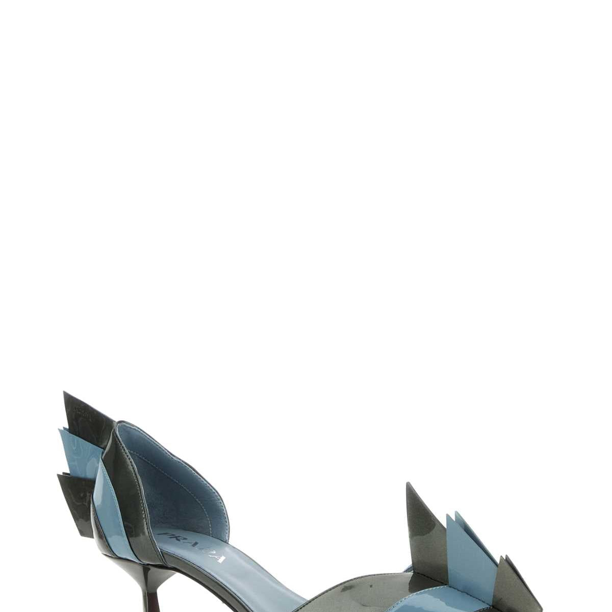 PRADA Two-Tone Leather Pumps for Women