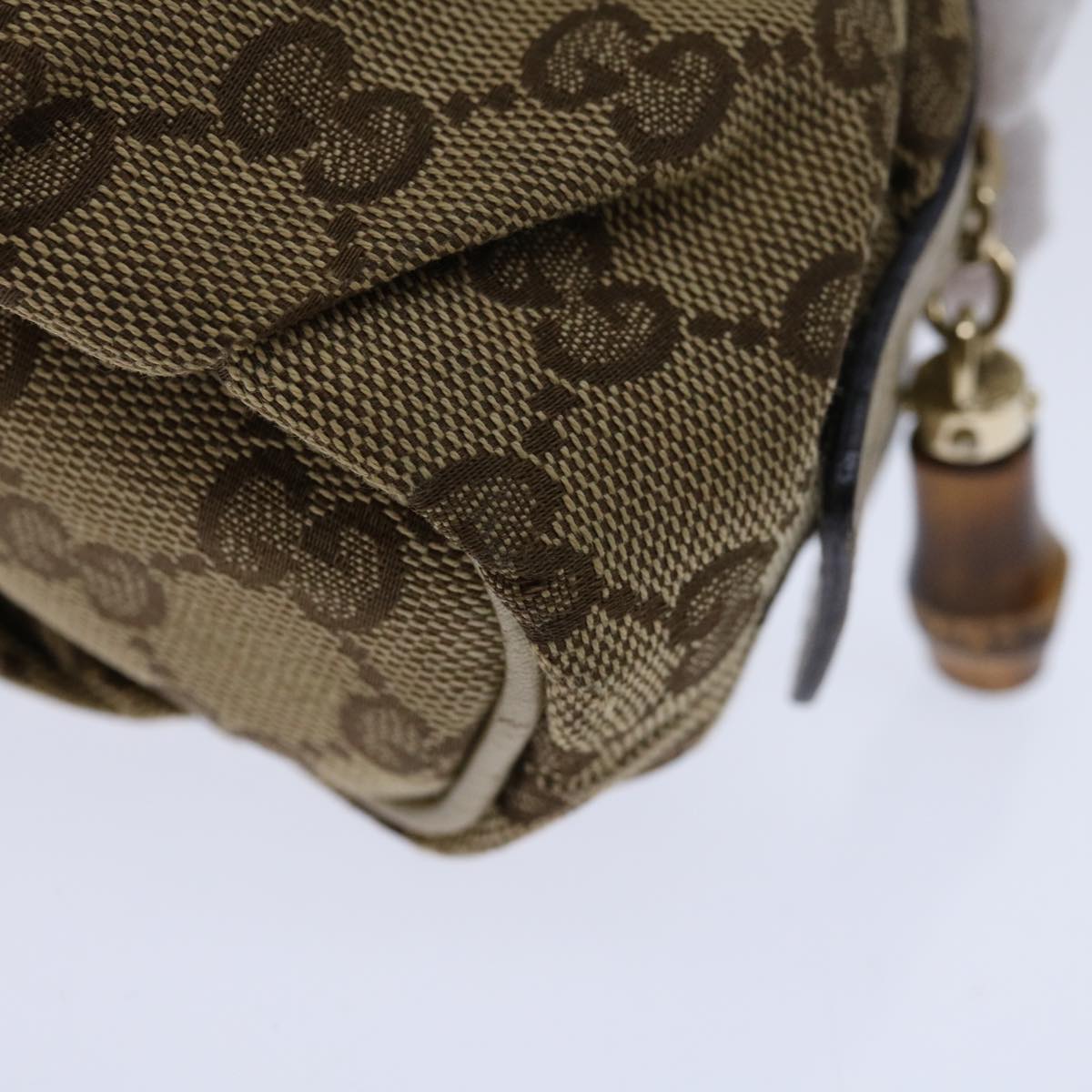 GUCCI Bamboo Clutch Bag