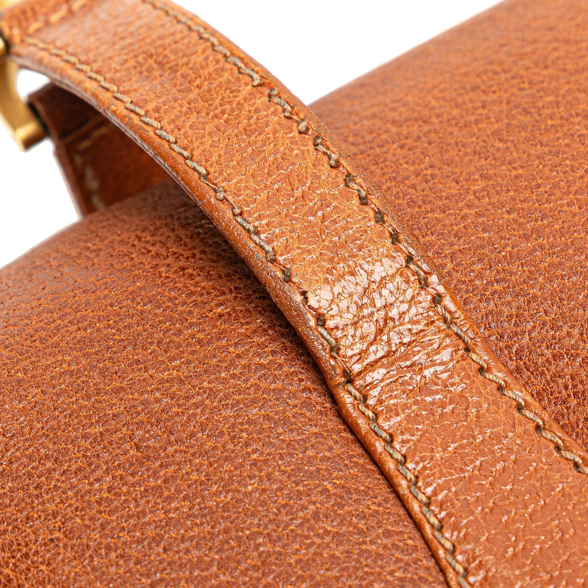GUCCI Bamboo Leather Satchel