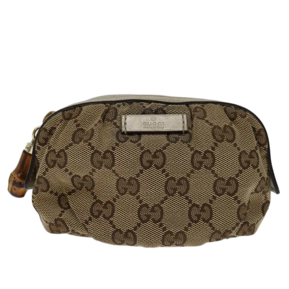 GUCCI Bamboo Clutch Bag