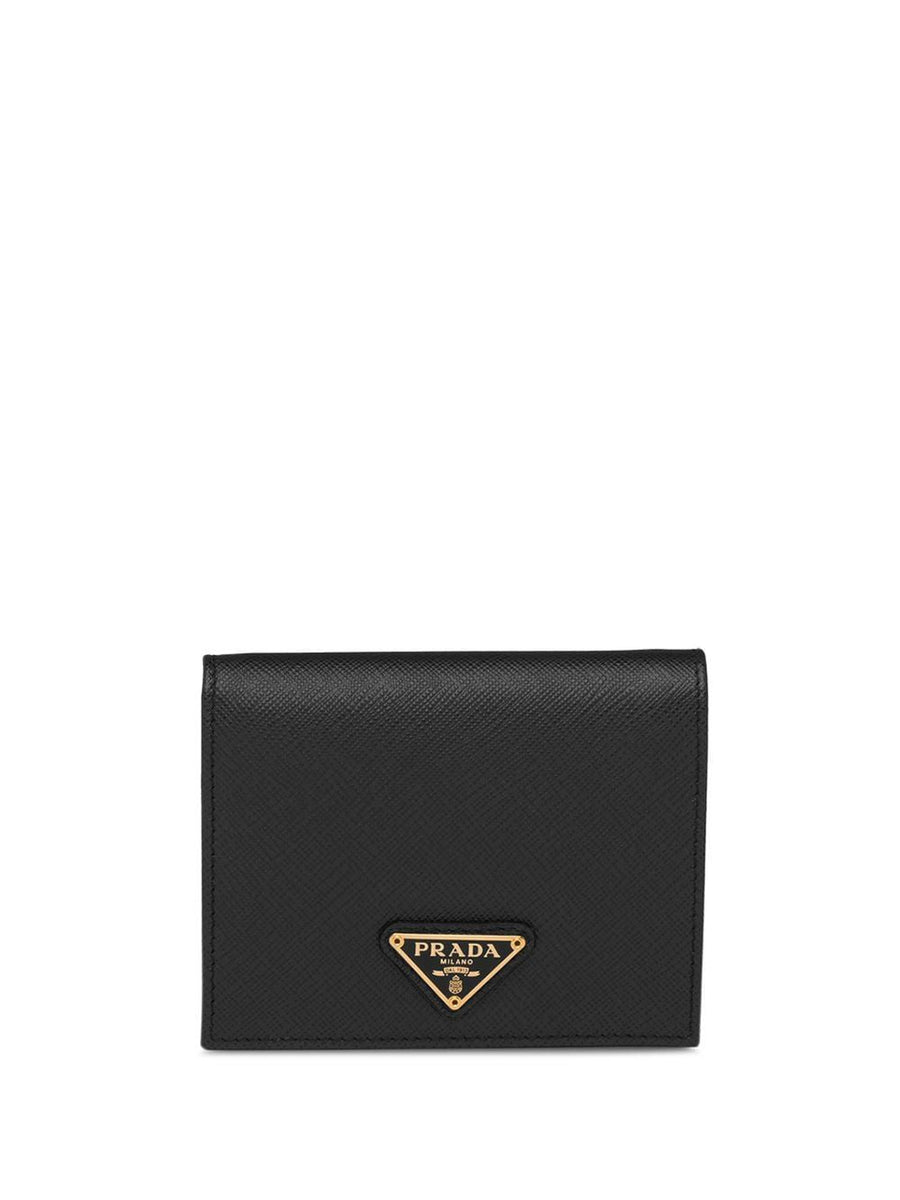 PRADA Mini Saffiano Leather Wallet