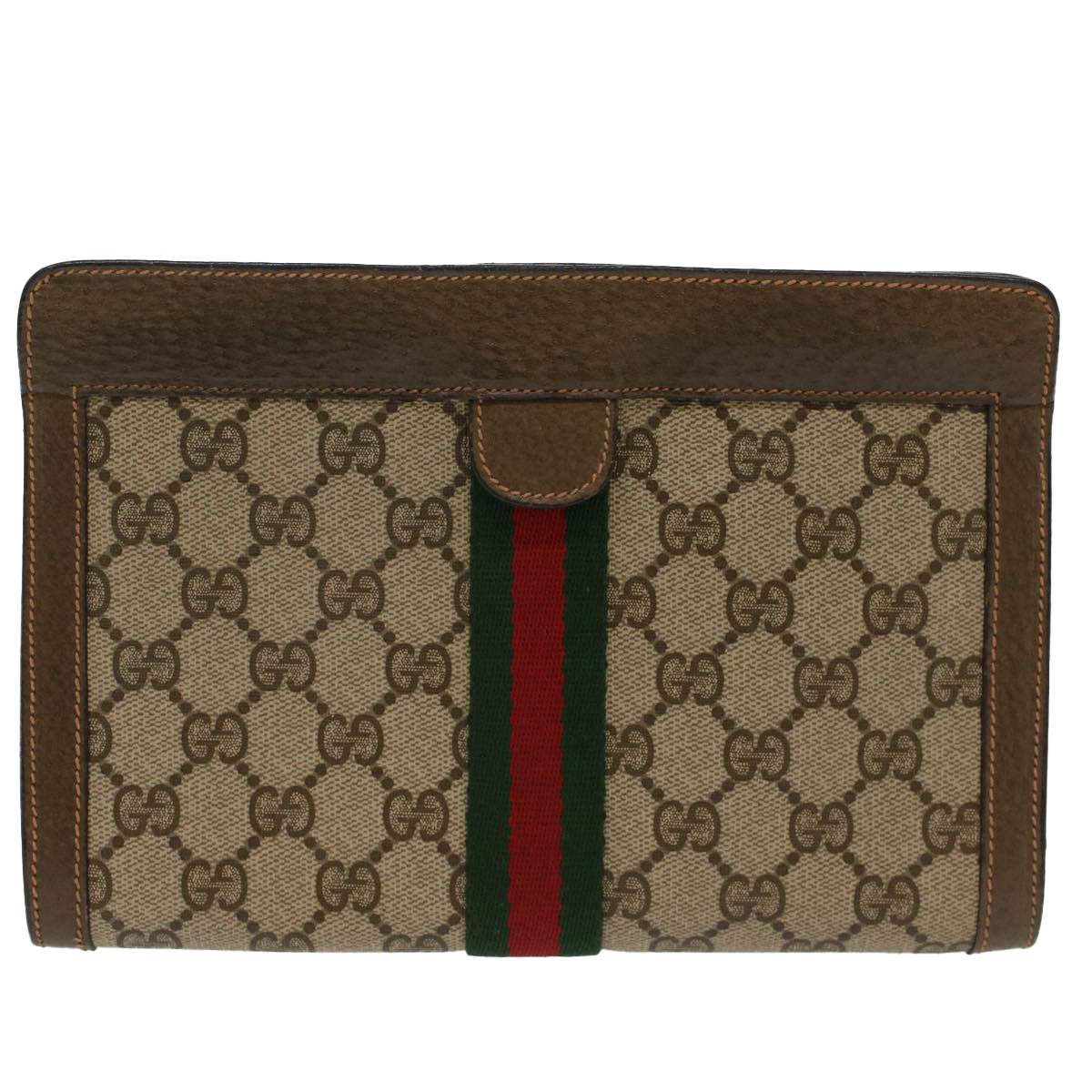 GUCCI Shima line Clutch Bag