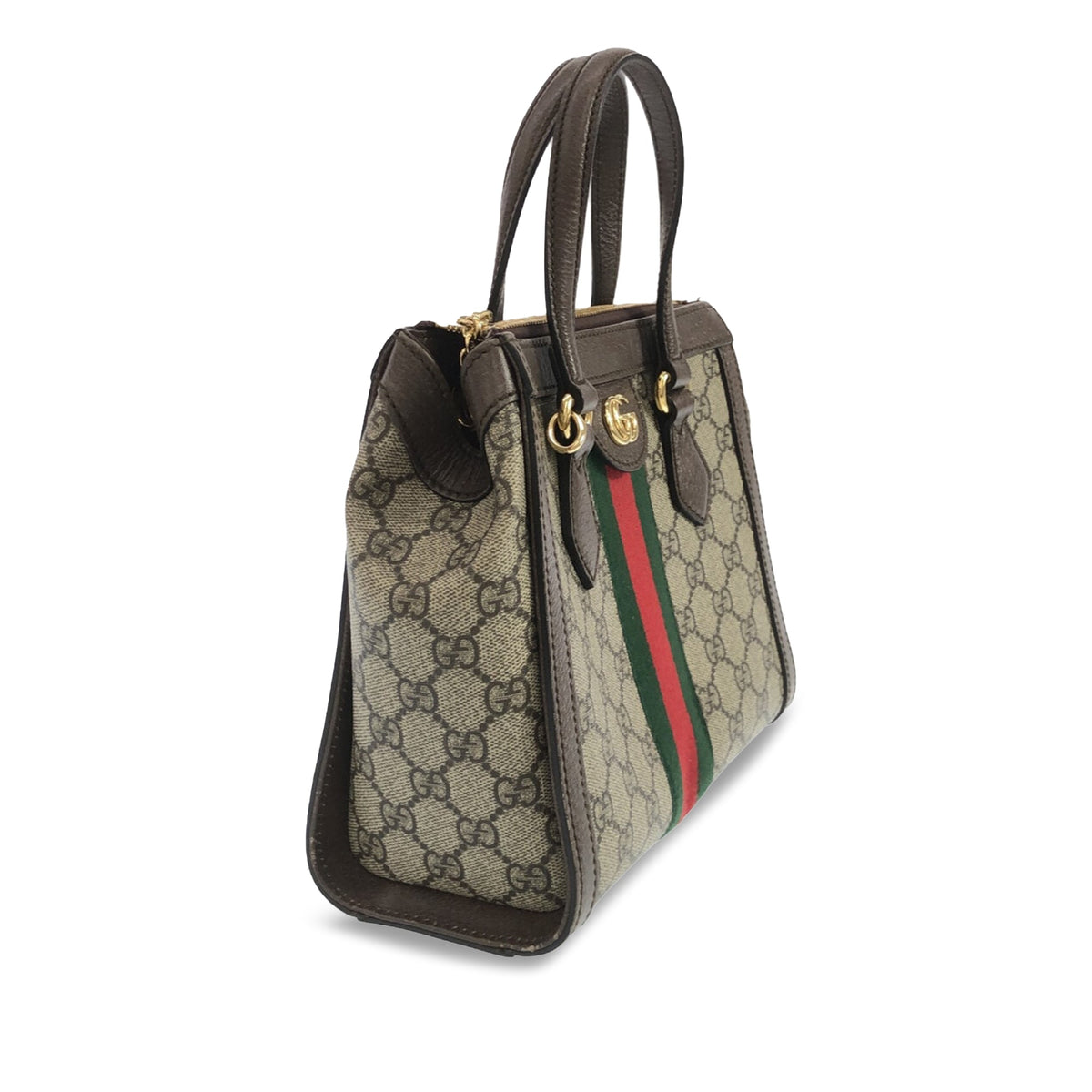 GUCCI Small GG Supreme Ophidia Satchel