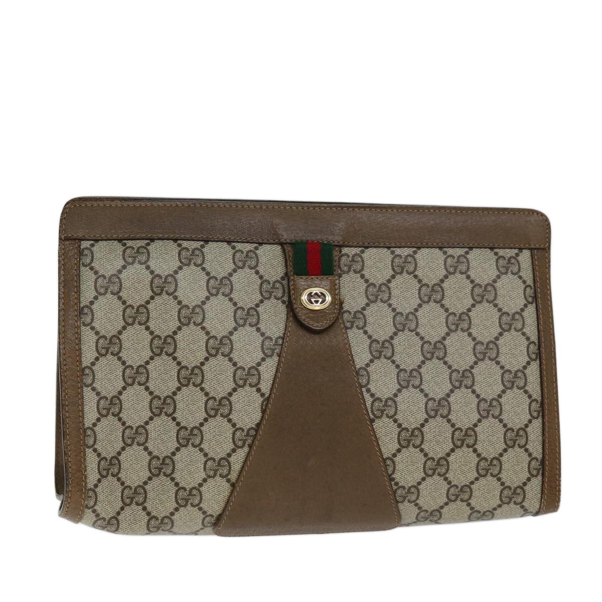 GUCCI GG canvas Clutch Bag