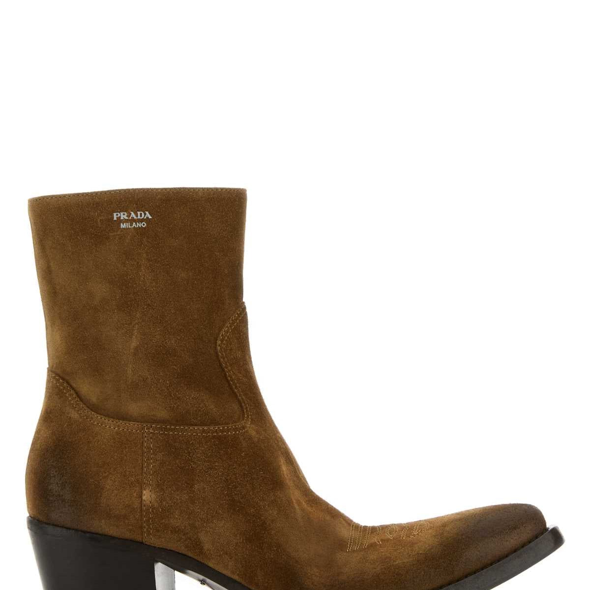 PRADA Suede Mini Boots for Women