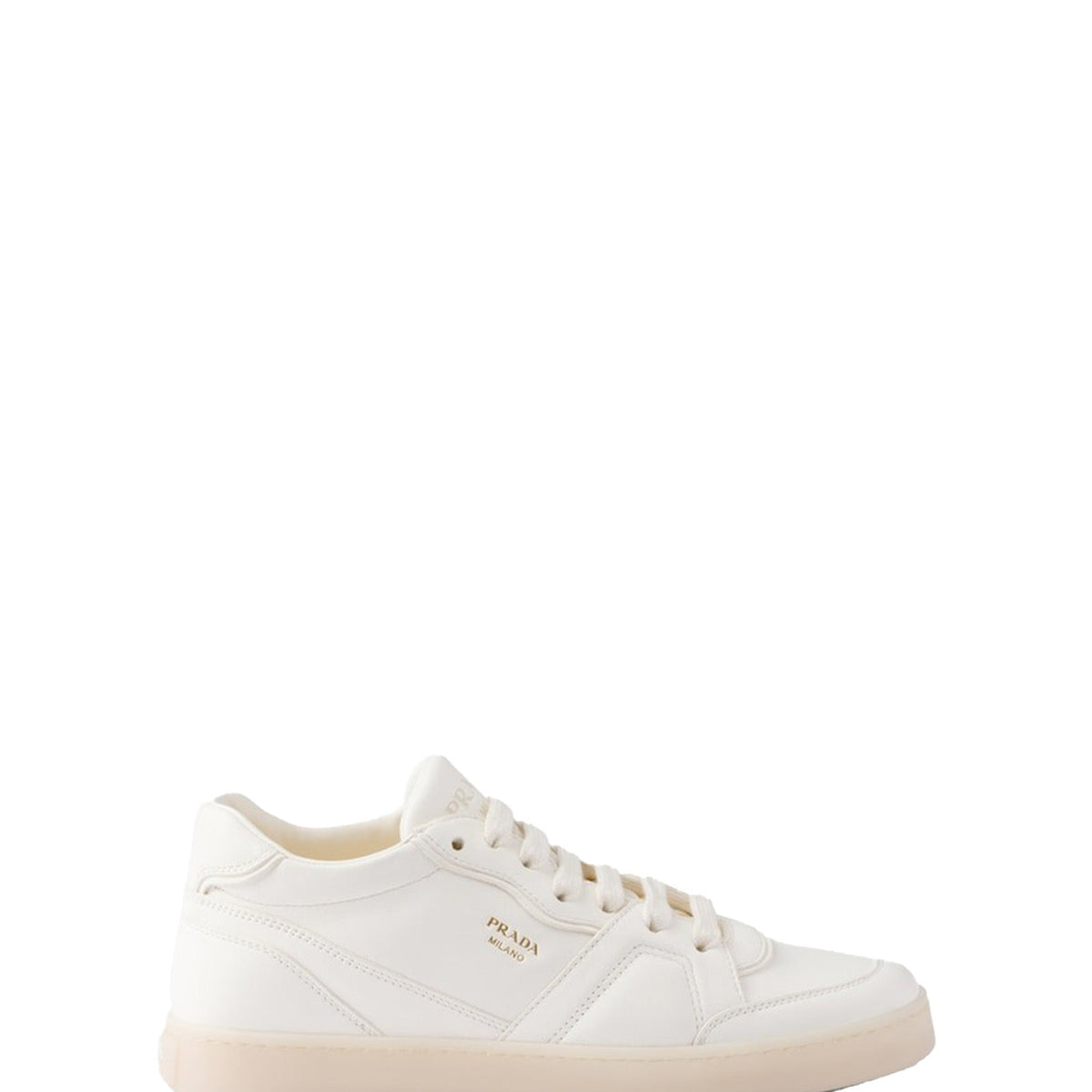 PRADA Luxe Nappa Leather Sneakers for Women