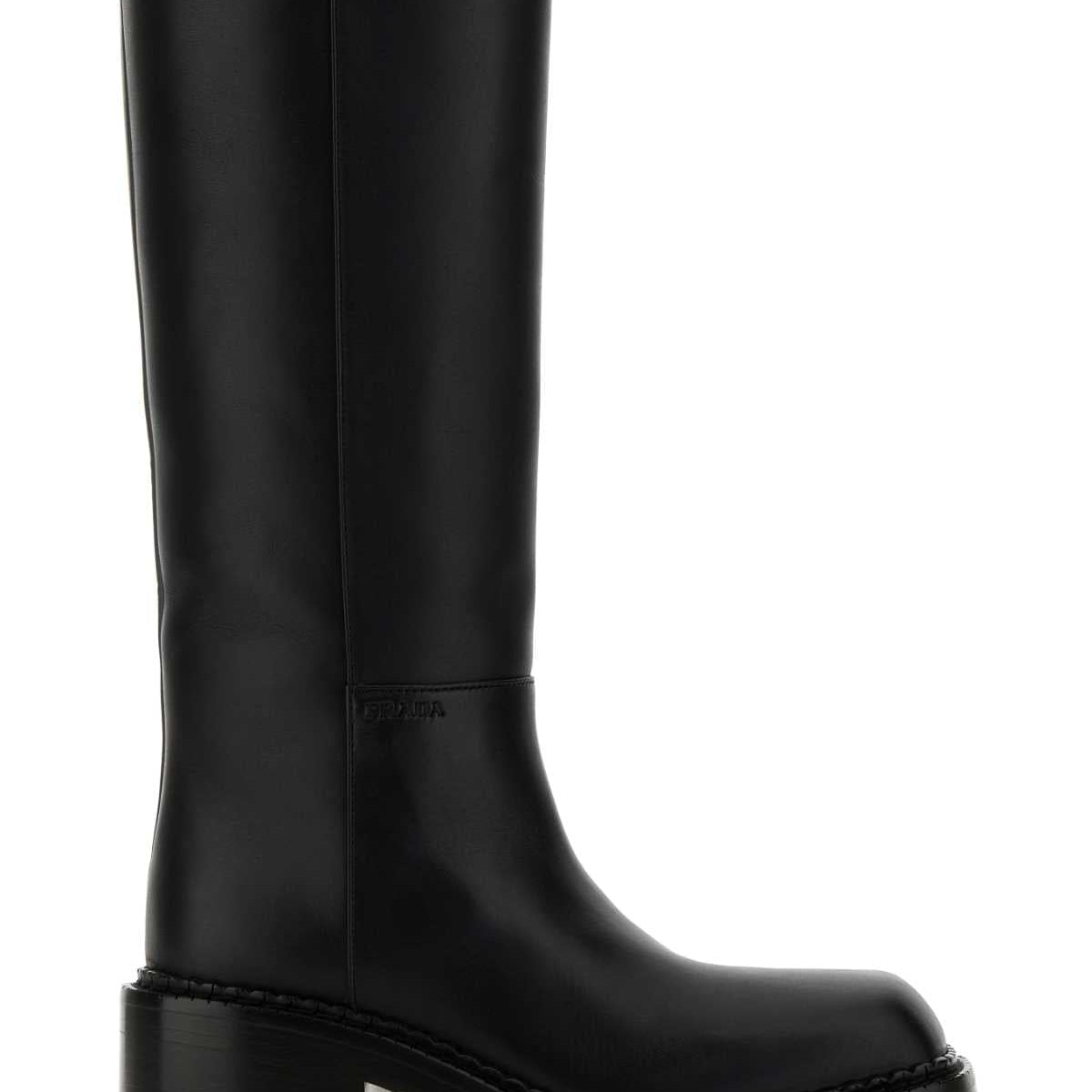 PRADA Classic Leather Boots for Women