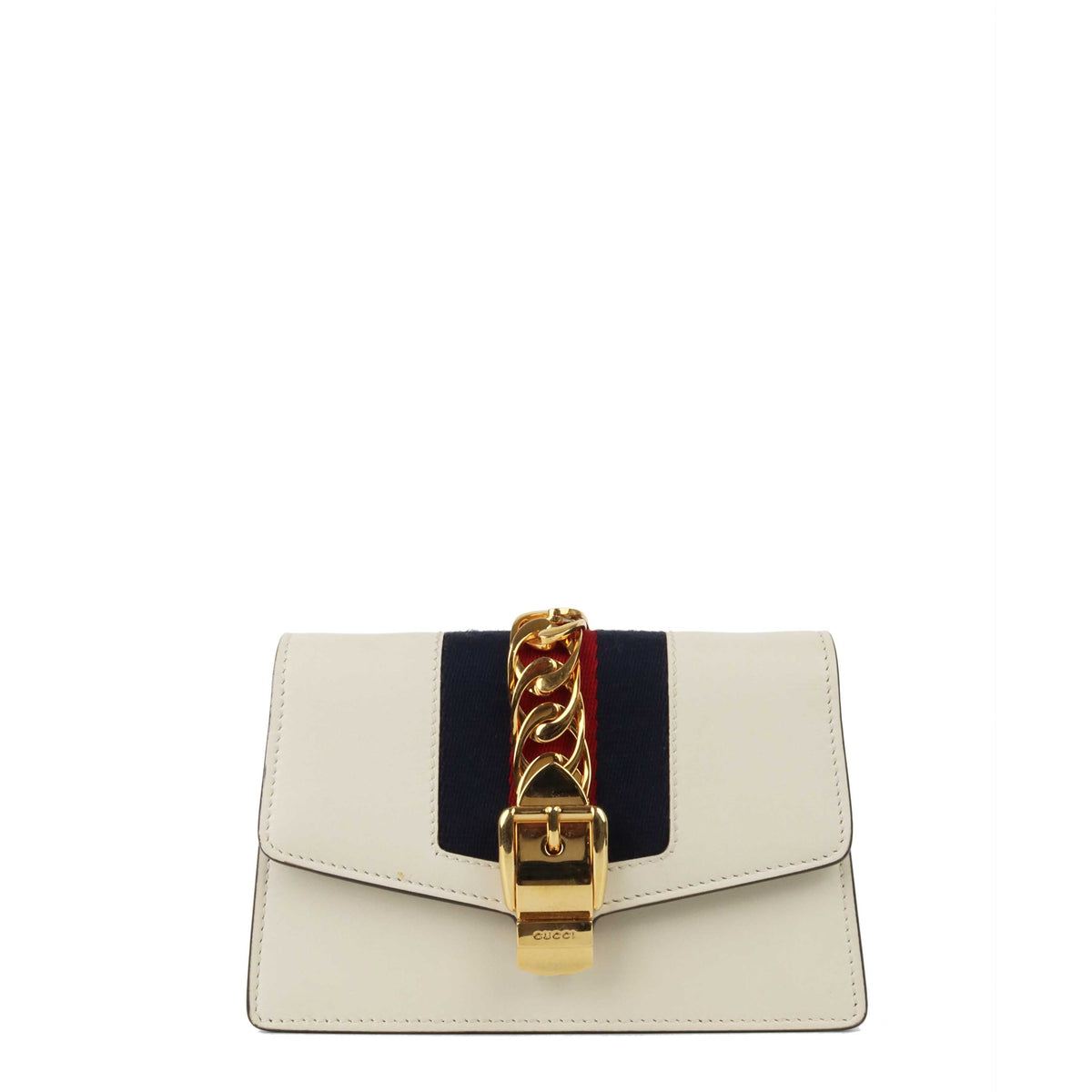 Gucci Mini White Sylvie Bag *