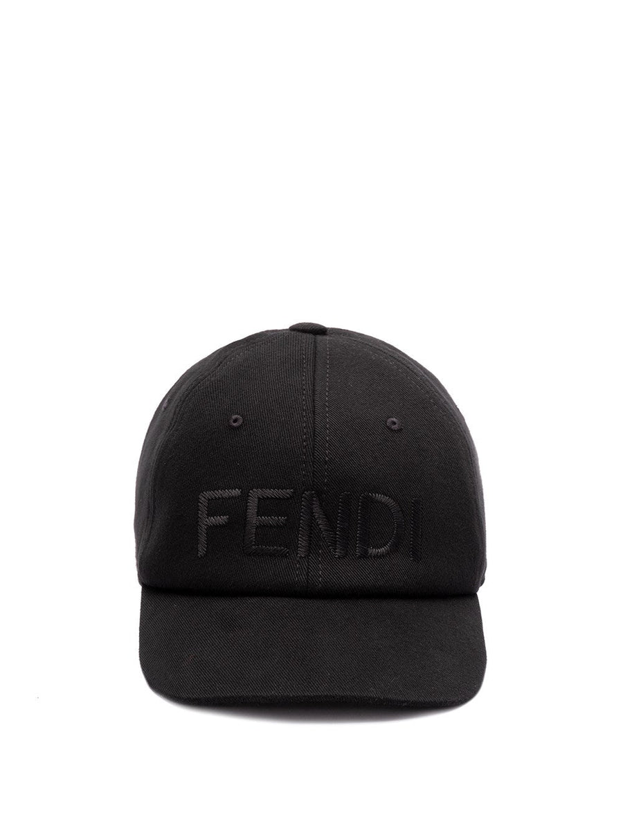 Fendi Men `Fendi` Baseball Cap