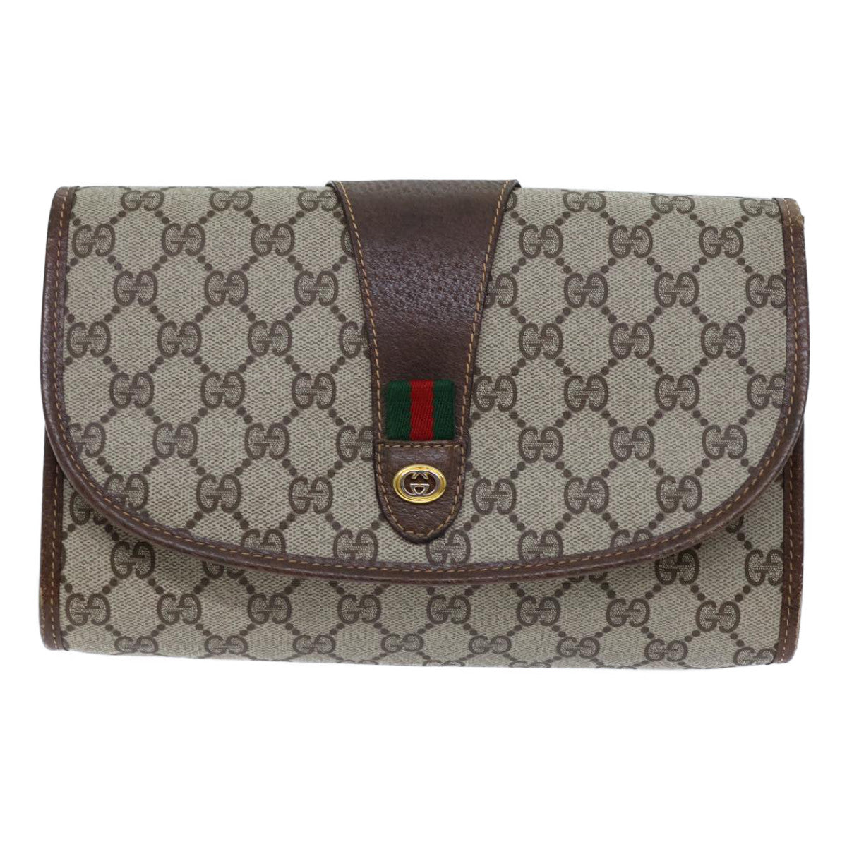 GUCCI GG canvas Clutch Bag