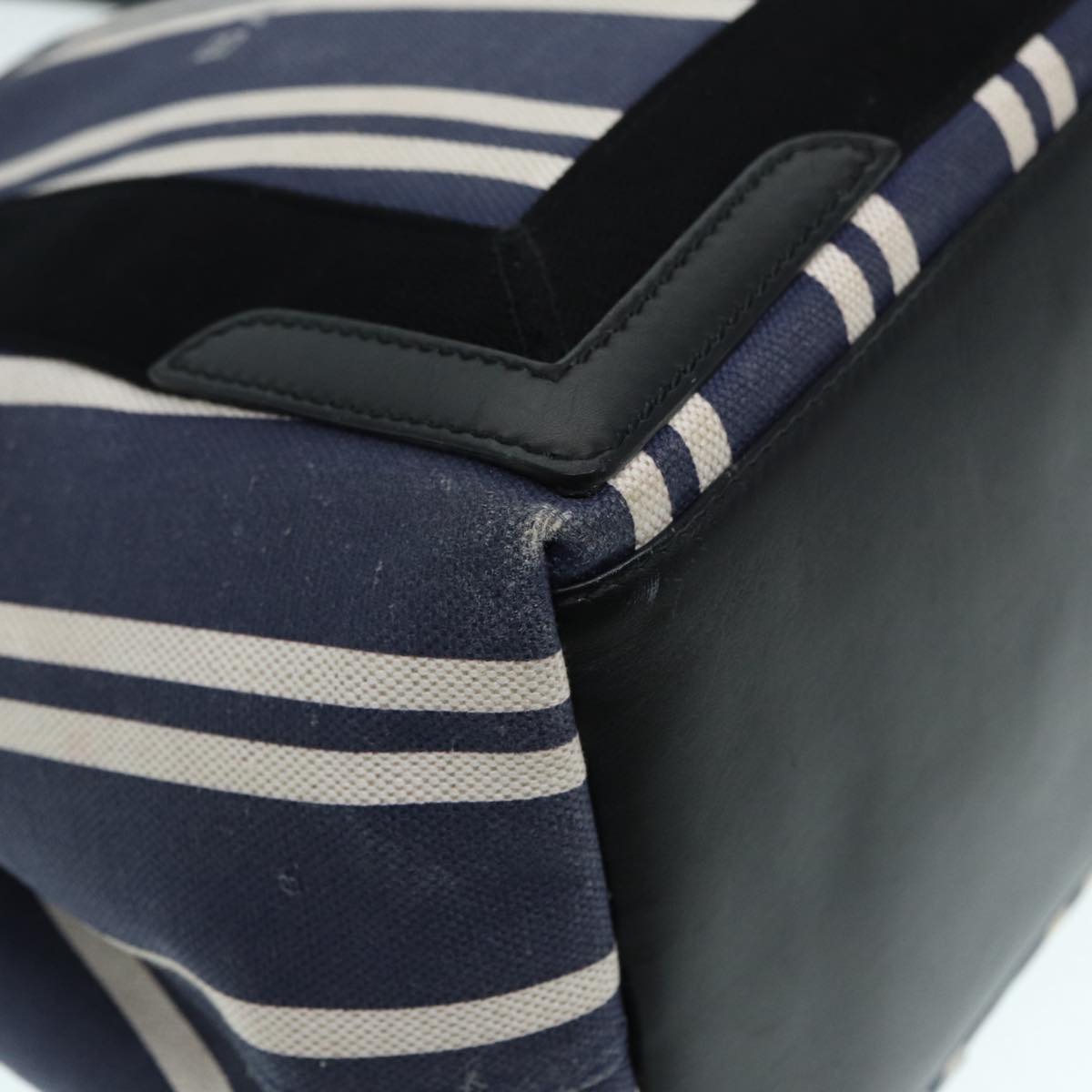 balenciaga Navy Cabas Handbag
