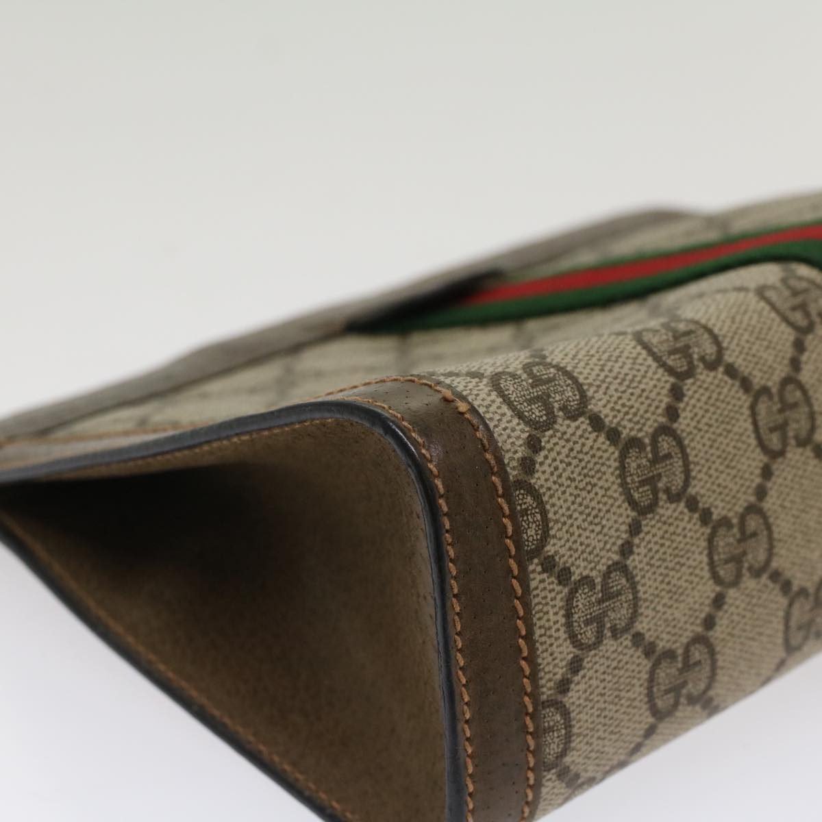 GUCCI Shima line Clutch Bag