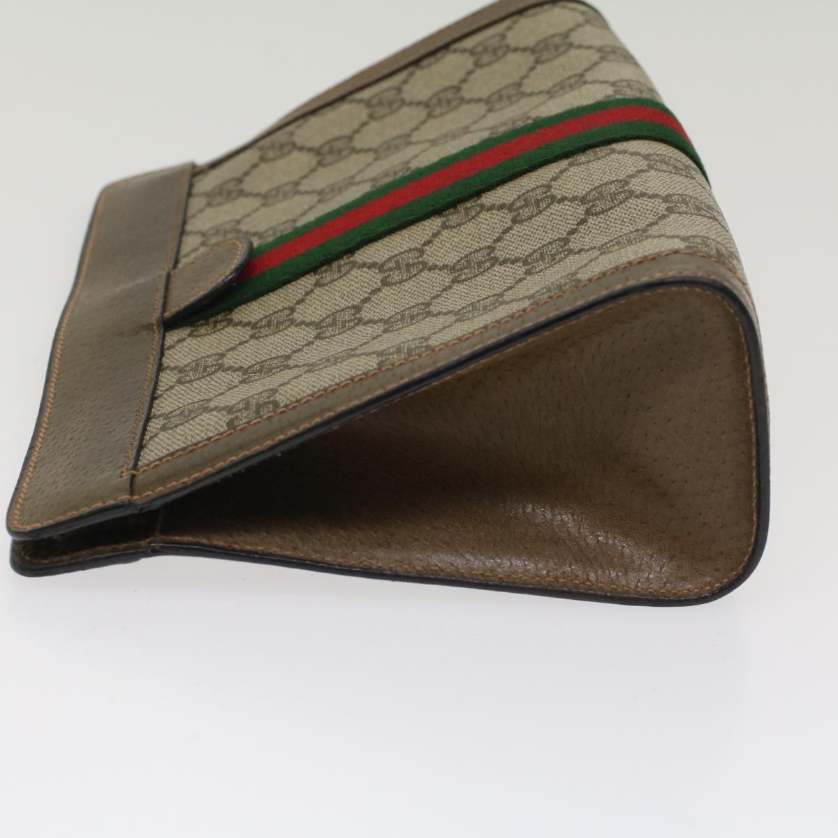GUCCI Shima line Clutch Bag