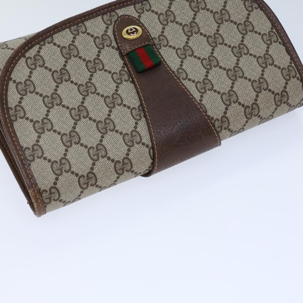 GUCCI GG canvas Clutch Bag
