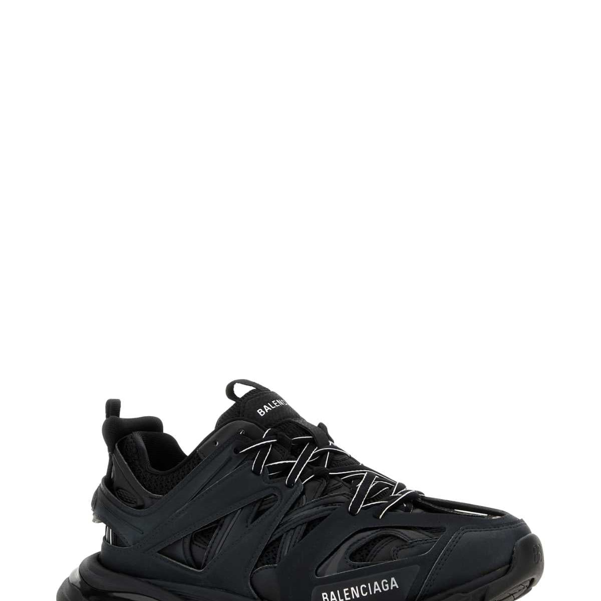 Balenciaga Men Black Track Sneakers