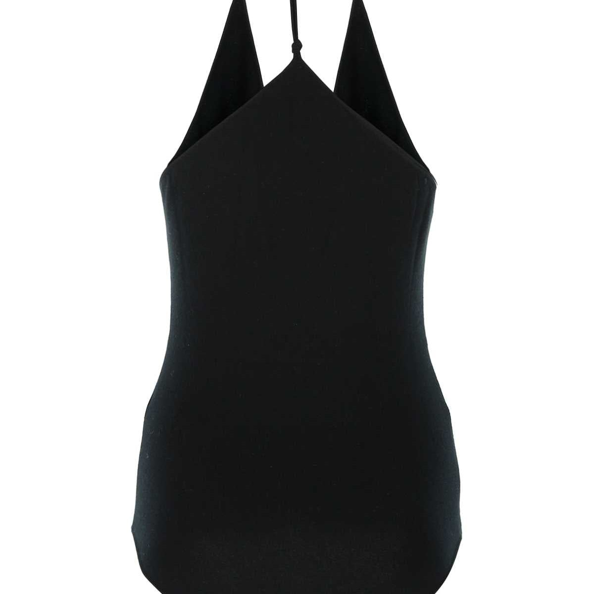 Bottega Veneta Women Black Cashmere Blend Bodysuit