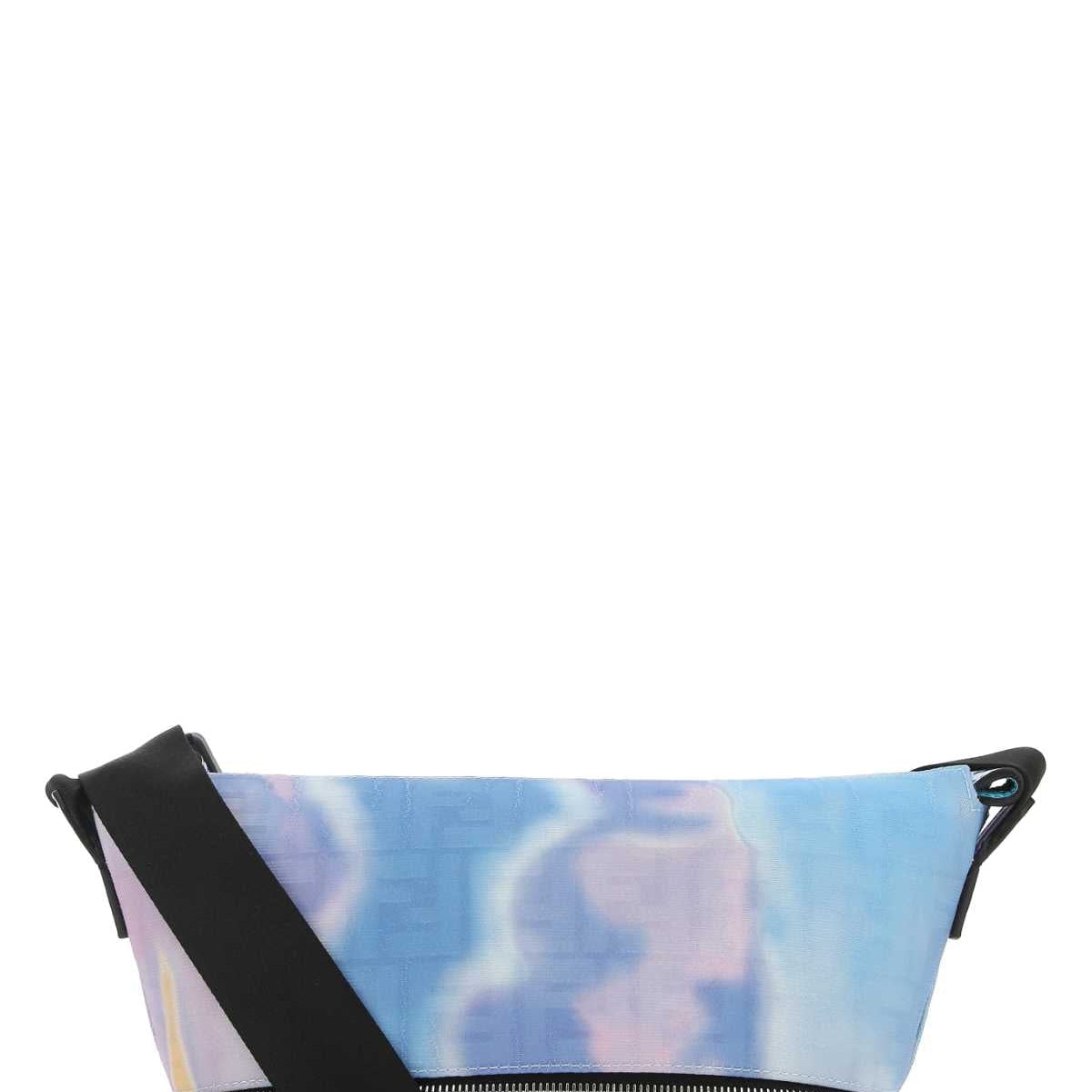 Fendi Men Multicolor Fabric Belt Bag