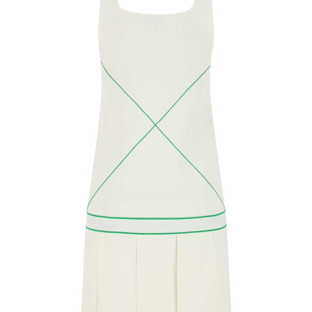 Bottega Veneta Women White Viscose Blend Dress