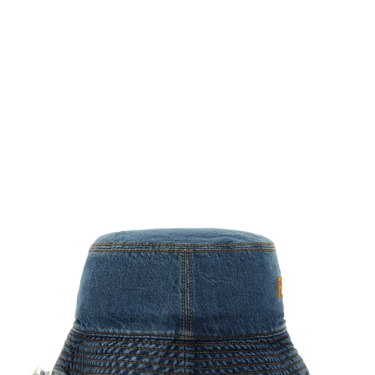 Fendi Men Denim Hat