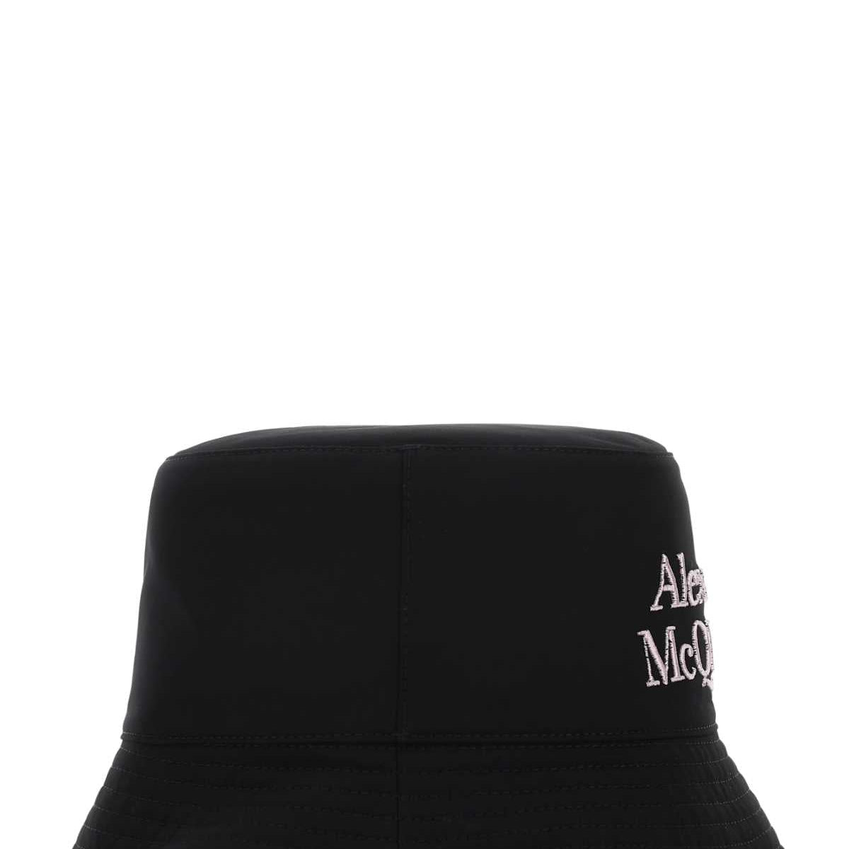Alexander Mcqueen Men Black Nylon Reversible Hat