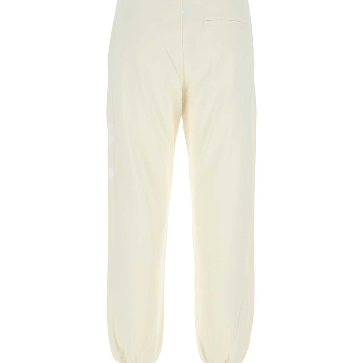 Alexander Mcqueen Women Ivory Cotton Joggers
