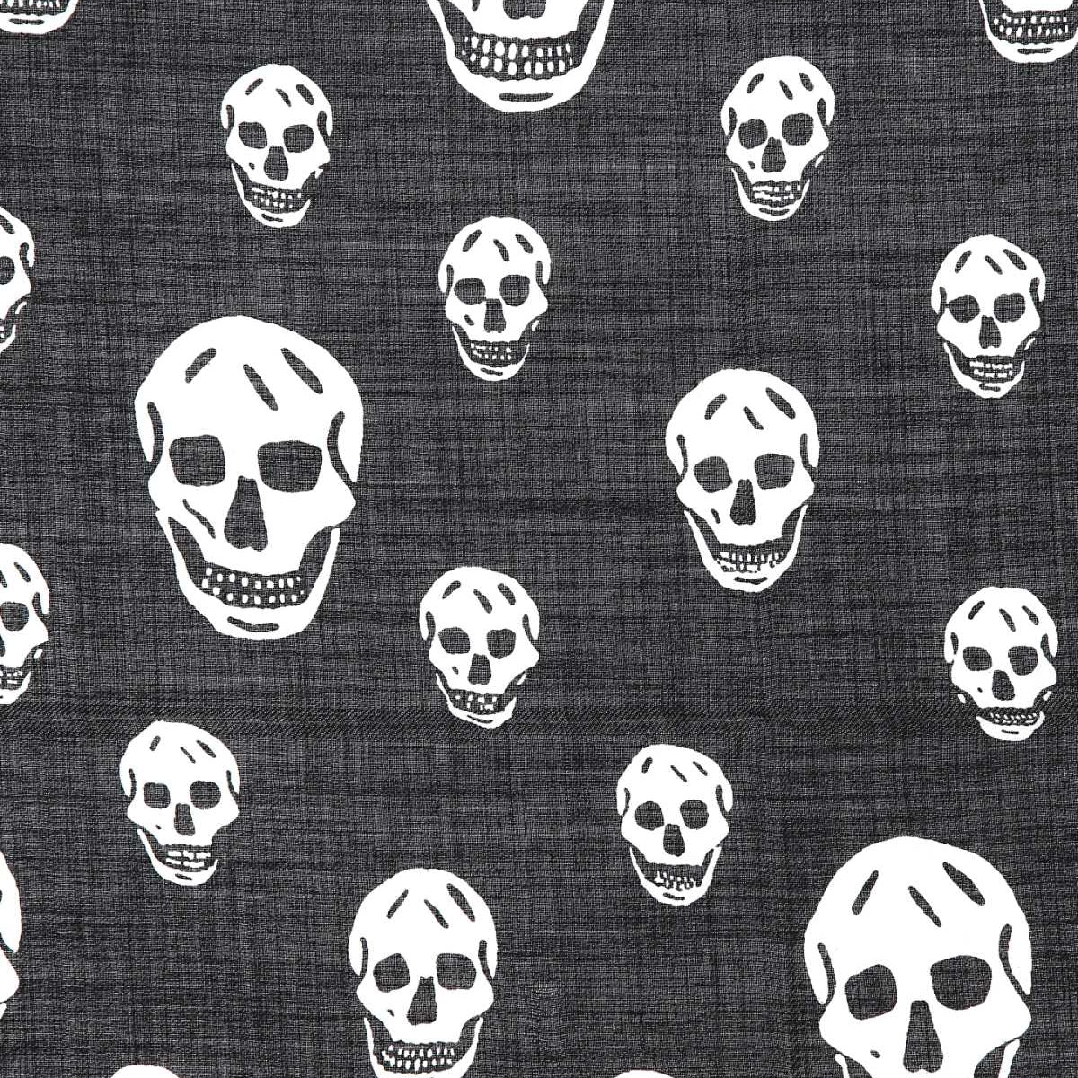 Alexander Mcqueen Women Printed Wool Scarf