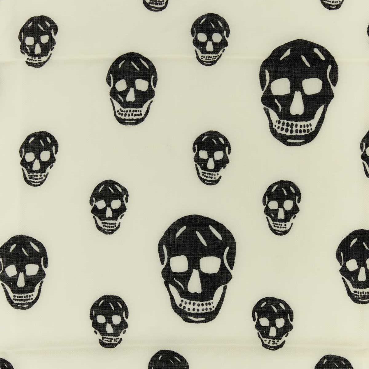 Alexander Mcqueen Women Embroidered Wool Foulard