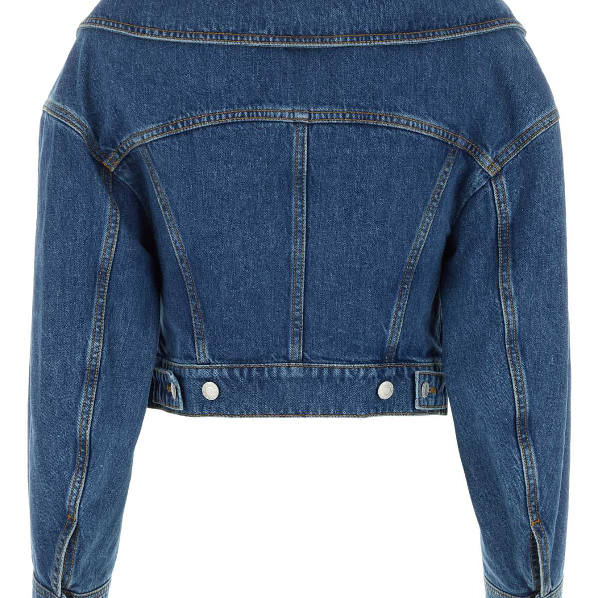 Alexander Mcqueen Women Denim Jacket
