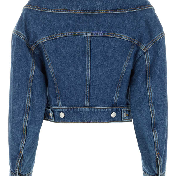 Alexander Mcqueen Women Denim Jacket