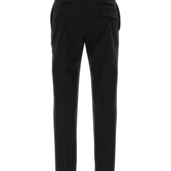 Alexander Mcqueen Men Black Cotton Pant