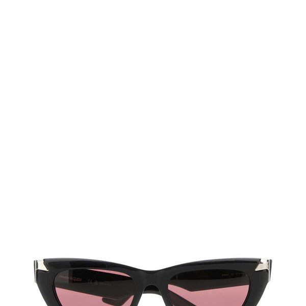 Alexander Mcqueen Women Black Acetate Punk Rivet Sunglasses